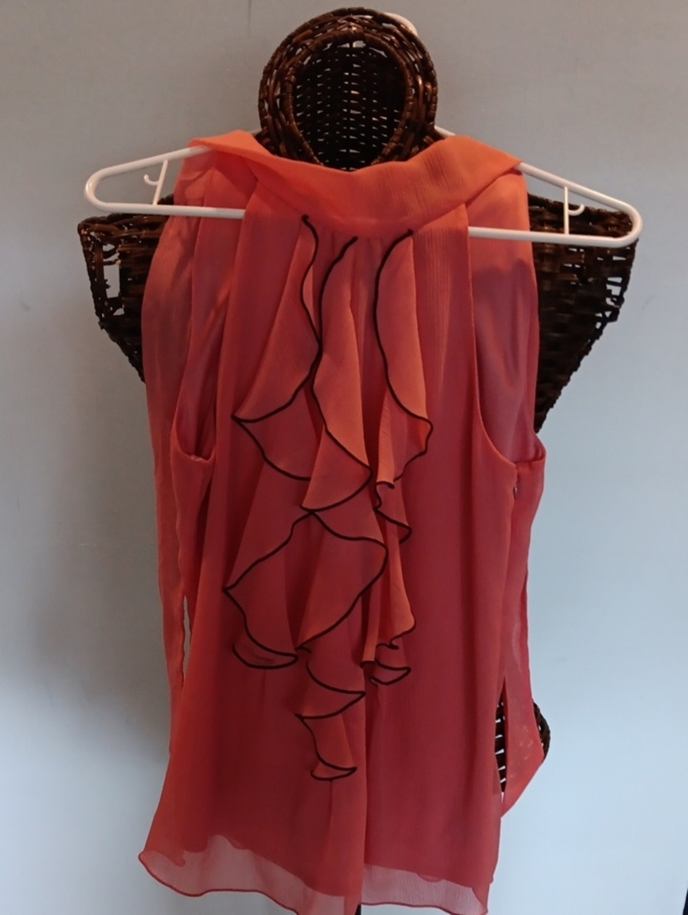 BCX Coral Ruffle Sleeveless Camisole